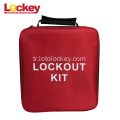 Lockey Kişisel Güvenlik Çantası Elektrik Kılıfı Kilitleme Etiketlemesi